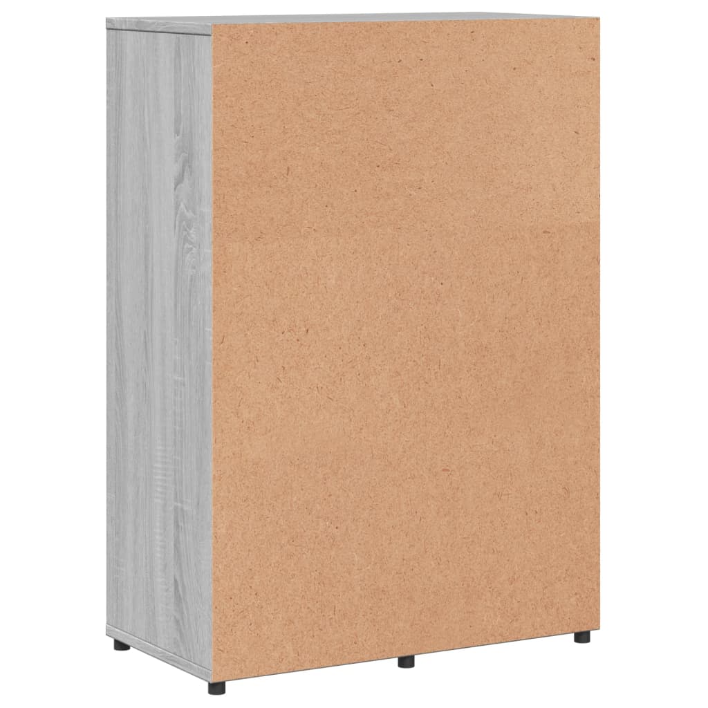 vidaXL Servantă, sonoma gri, 60x31x84 cm, lemn prelucrat vidaXL Servantă, sonoma gri, 60x31x84 cm, lemn prelucrat