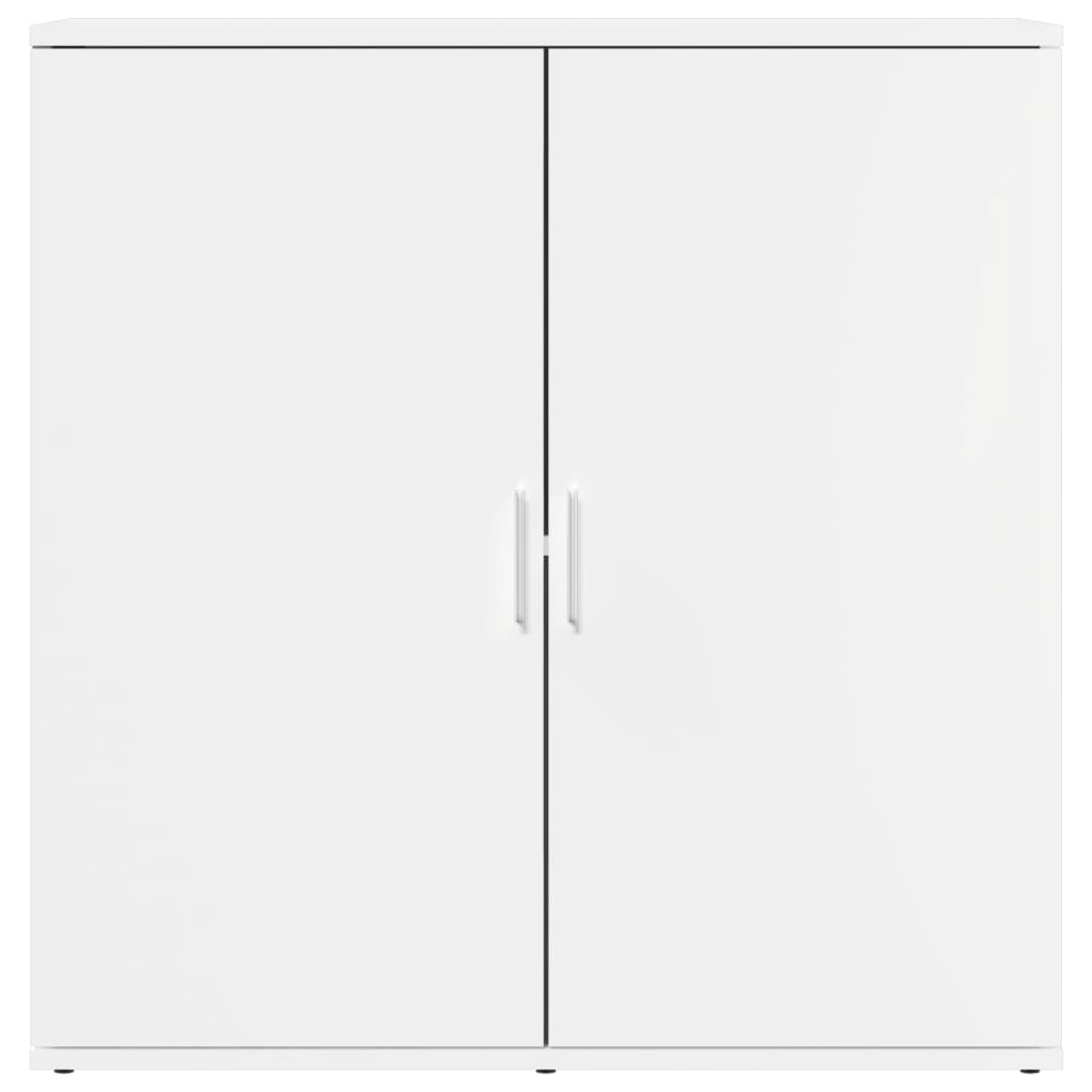 vidaXL Servantă, alb, 79x38x80 cm, lemn compozit vidaXL Servantă, alb, 79x38x80 cm, lemn compozit