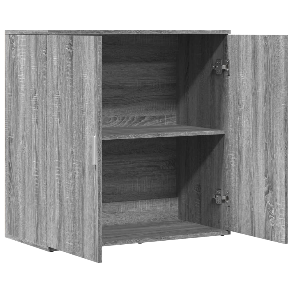 vidaXL Servantă, gri sonoma, 79x38x80 cm, lemn prelucrat