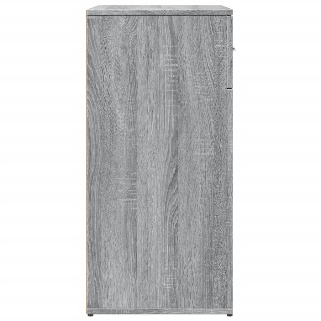 vidaXL Servantă, gri sonoma, 79x38x80 cm, lemn compozit vidaXL Servantă, gri sonoma, 79x38x80 cm, lemn compozit