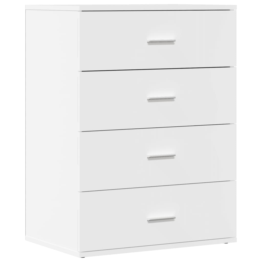 vidaXL Dulap, alb, 60x39x80 cm, lemn prelucrat