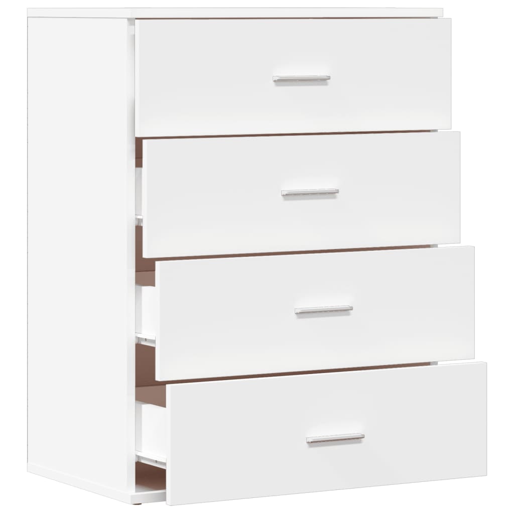 vidaXL Dulap, alb, 60x39x80 cm, lemn prelucrat