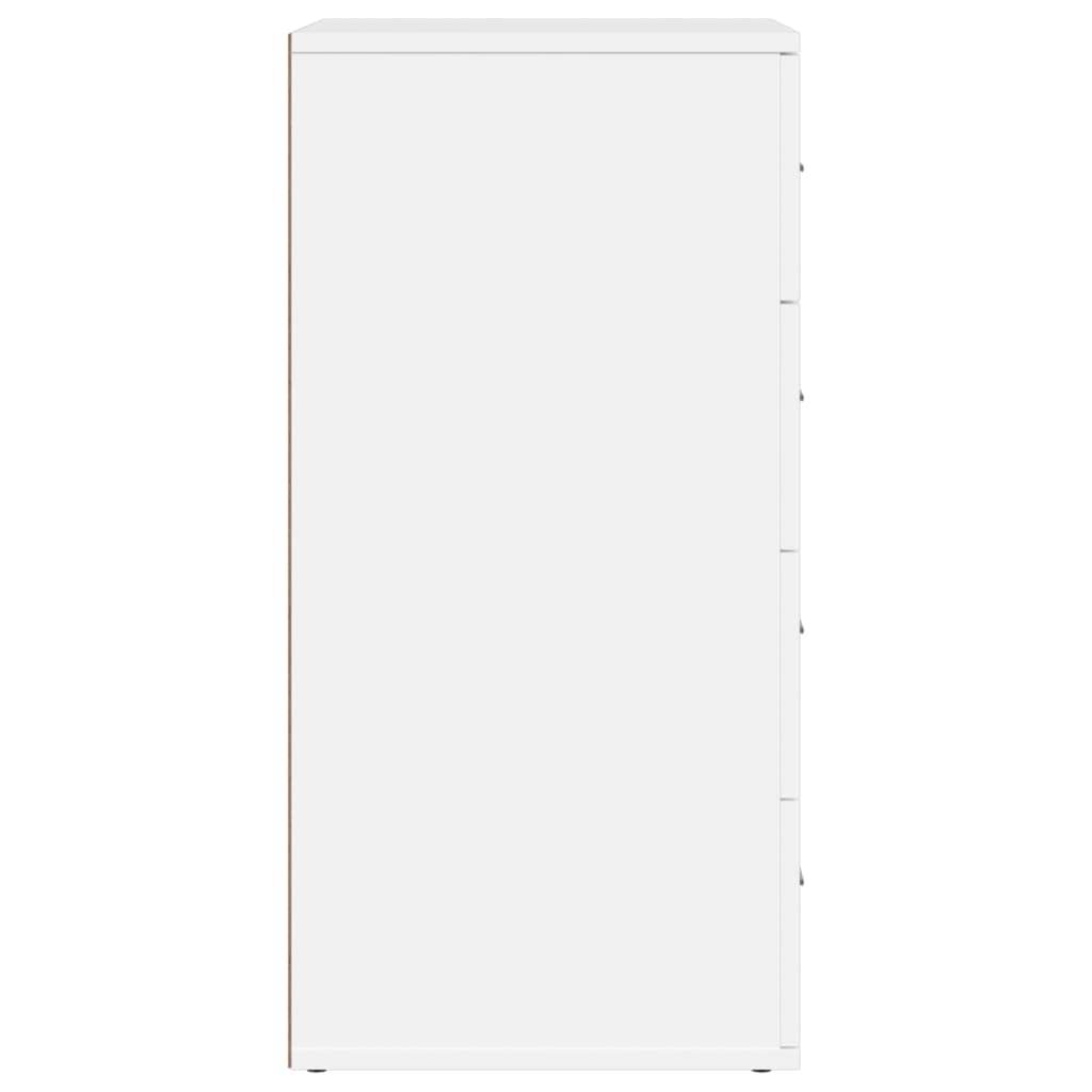 vidaXL Dulap, alb, 60x39x80 cm, lemn prelucrat