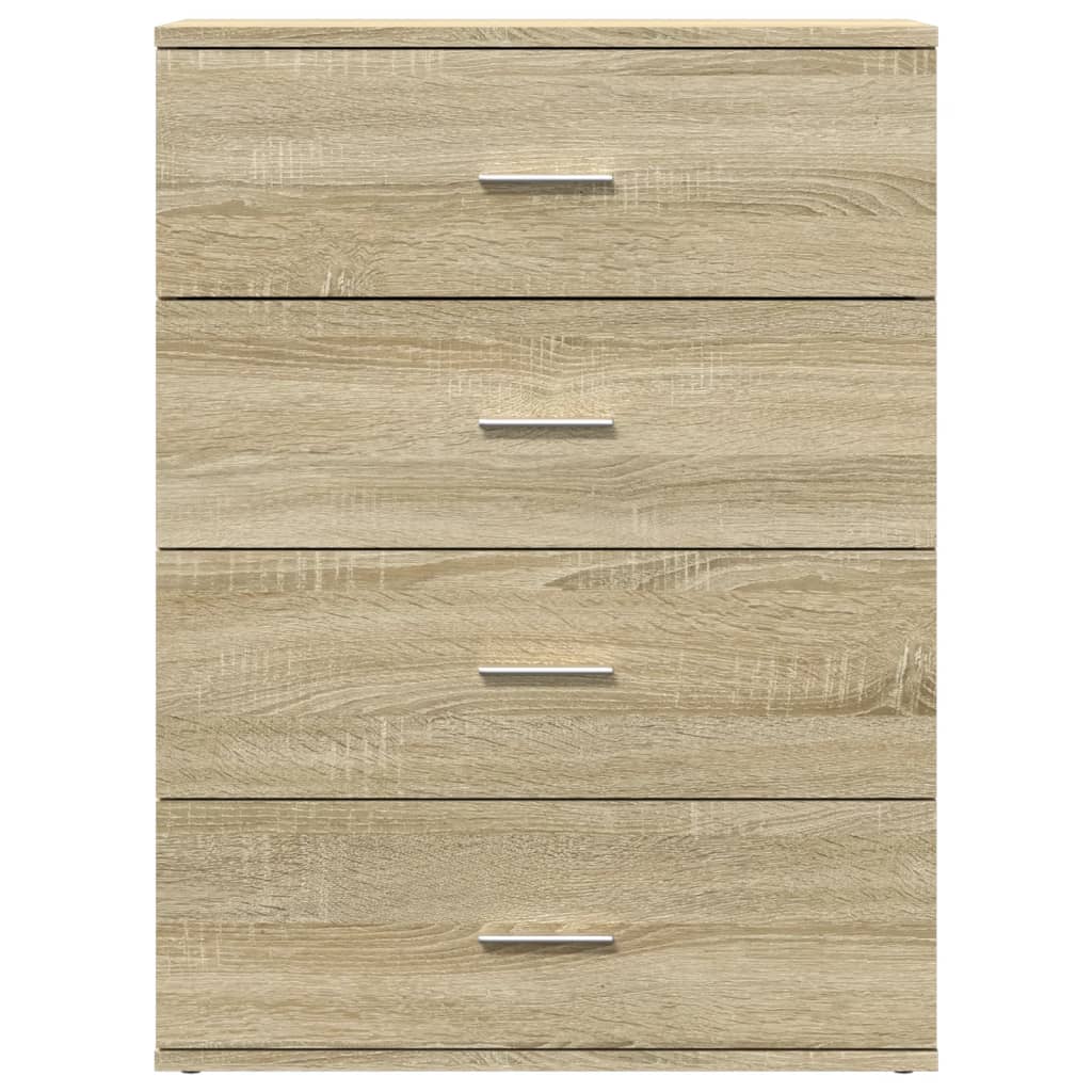 vidaXL Servantă, stejar sonoma, 60x39x80 cm, lemn compozit vidaXL Servantă, stejar sonoma, 60x39x80 cm, lemn compozit