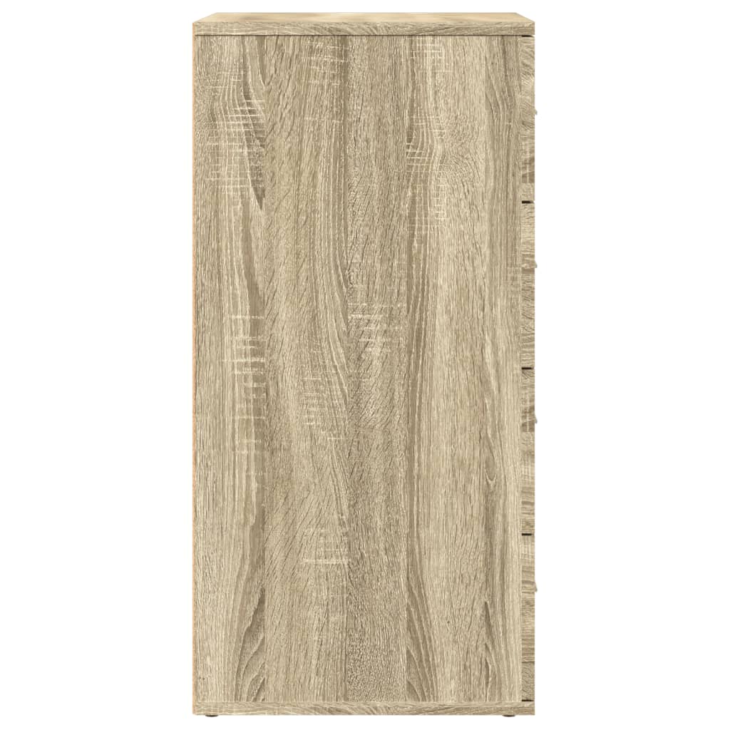 vidaXL Servantă, stejar sonoma, 60x39x80 cm, lemn compozit vidaXL Servantă, stejar sonoma, 60x39x80 cm, lemn compozit