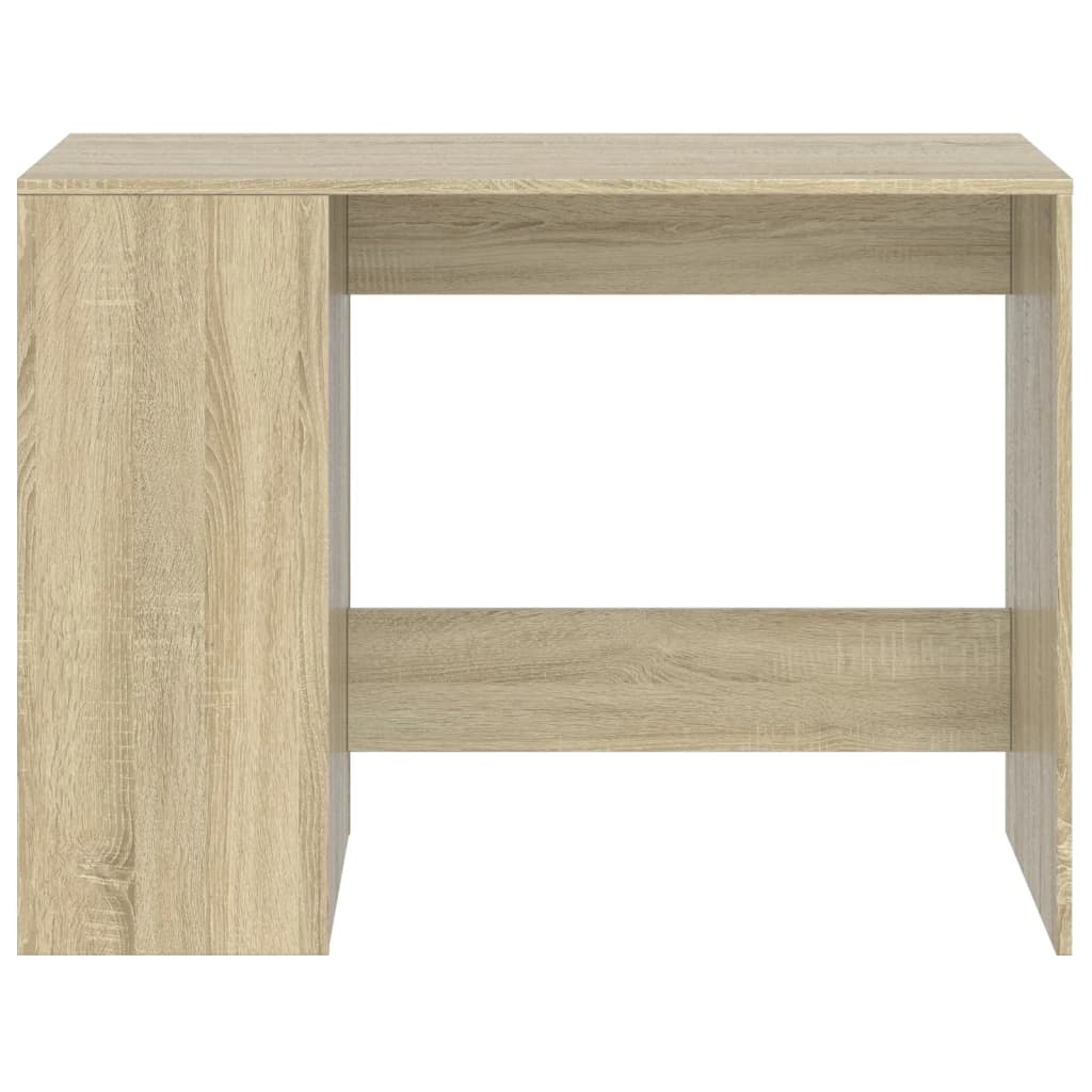 vidaXL Birou, stejar sonoma, 102x50x75 cm, lemn compozit