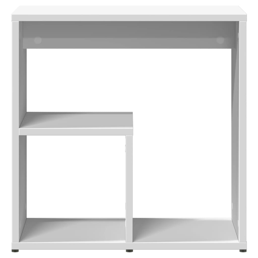 vidaXL Masă laterală, 2 buc., alb, 50x30x50 cm, lemn prelucrat vidaXL Masă laterală, 2 buc., alb, 50x30x50 cm, lemn prelucrat
