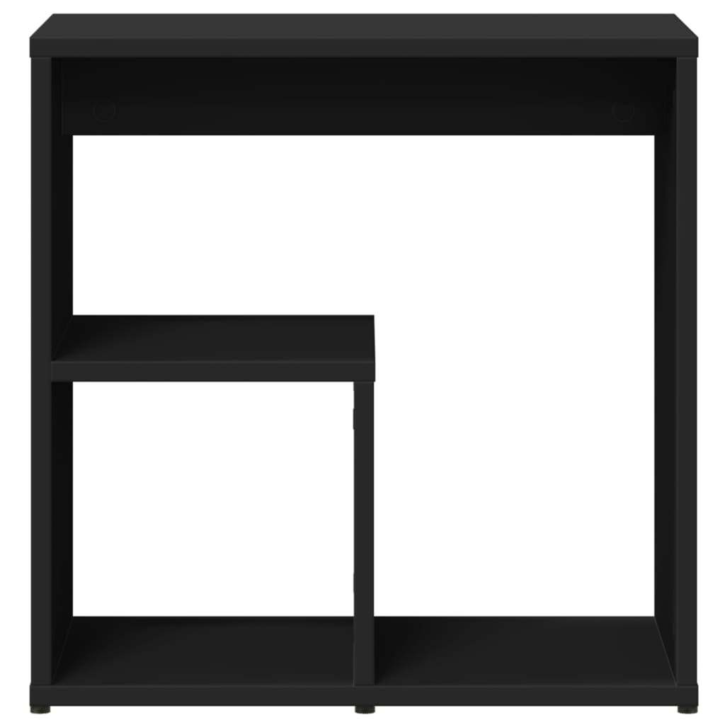 vidaXL Masă laterală, 2 buc., negru, 50x30x50 cm, lemn prelucrat vidaXL Masă laterală, 2 buc., negru, 50x30x50 cm, lemn prelucrat