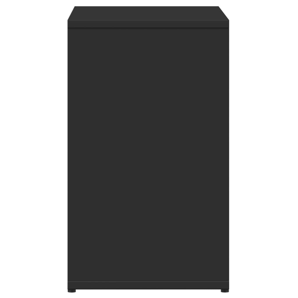 vidaXL Masă laterală, 2 buc., negru, 50x30x50 cm, lemn prelucrat vidaXL Masă laterală, 2 buc., negru, 50x30x50 cm, lemn prelucrat