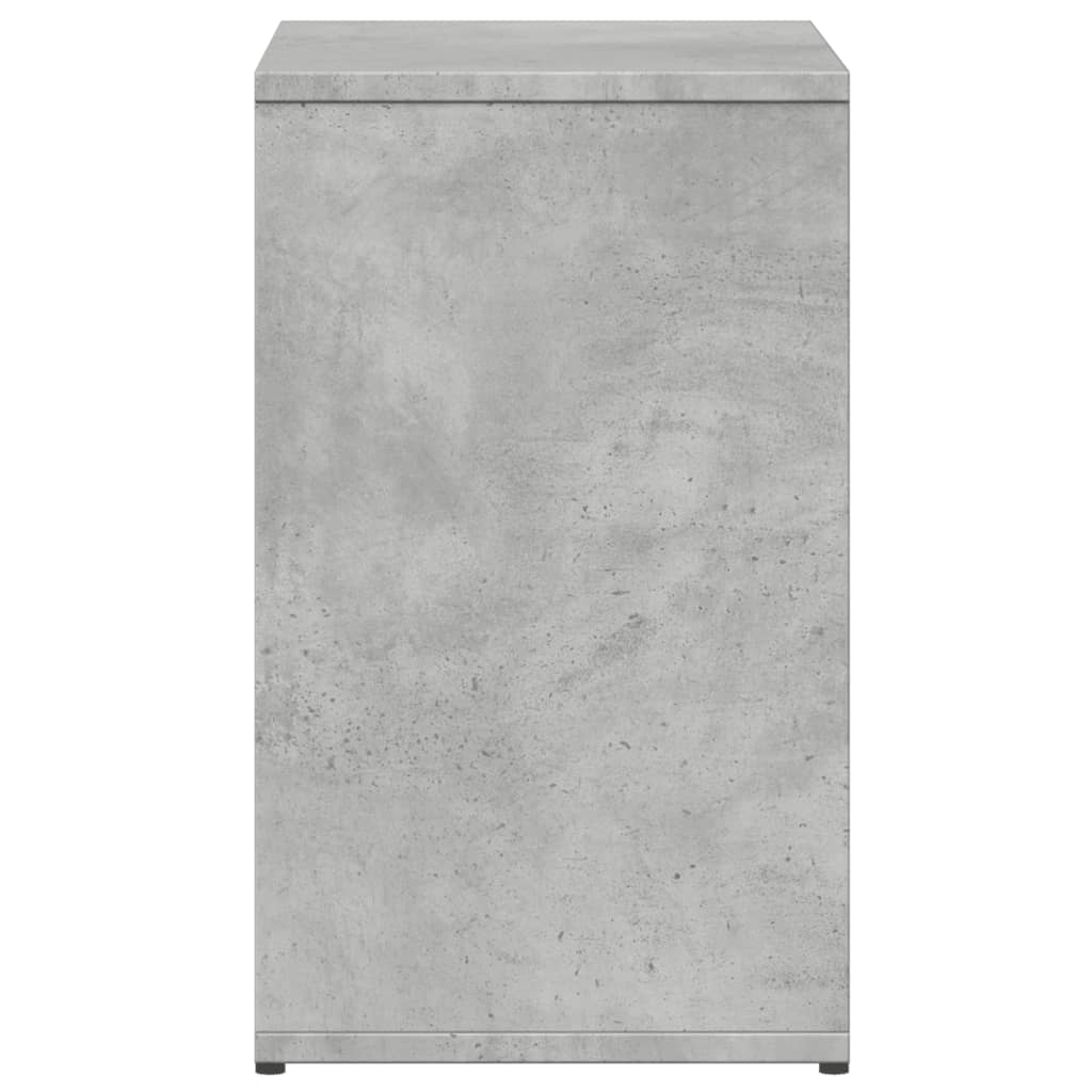 vidaXL Masă laterală, 2 buc., gri beton, 50x30x50 cm, PAL vidaXL Masă laterală, 2 buc., gri beton, 50x30x50 cm, PAL