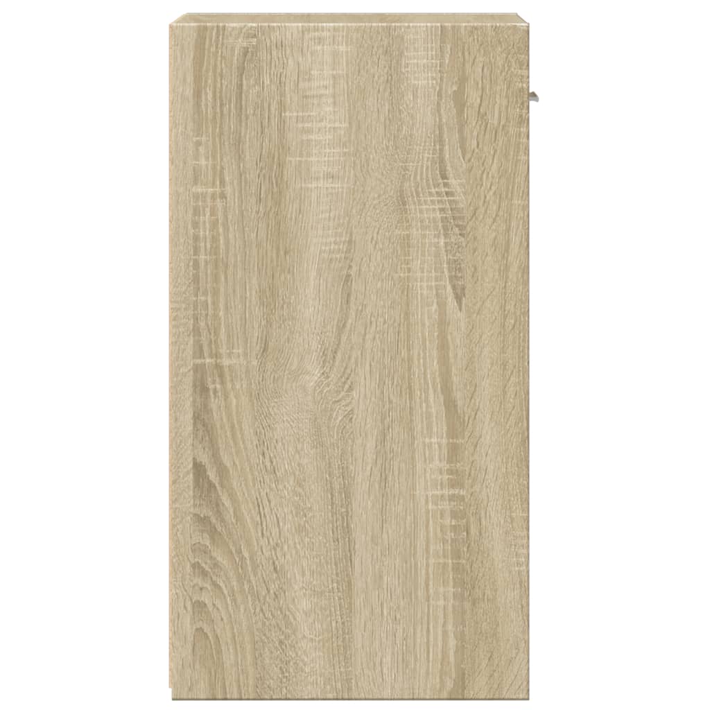 vidaXL Noptiere, 2 buc., stejar sonoma, 35x34x65 cm, lemn prelucrat vidaXL Noptiere, 2 buc., stejar sonoma, 35x34x65 cm, lemn prelucrat