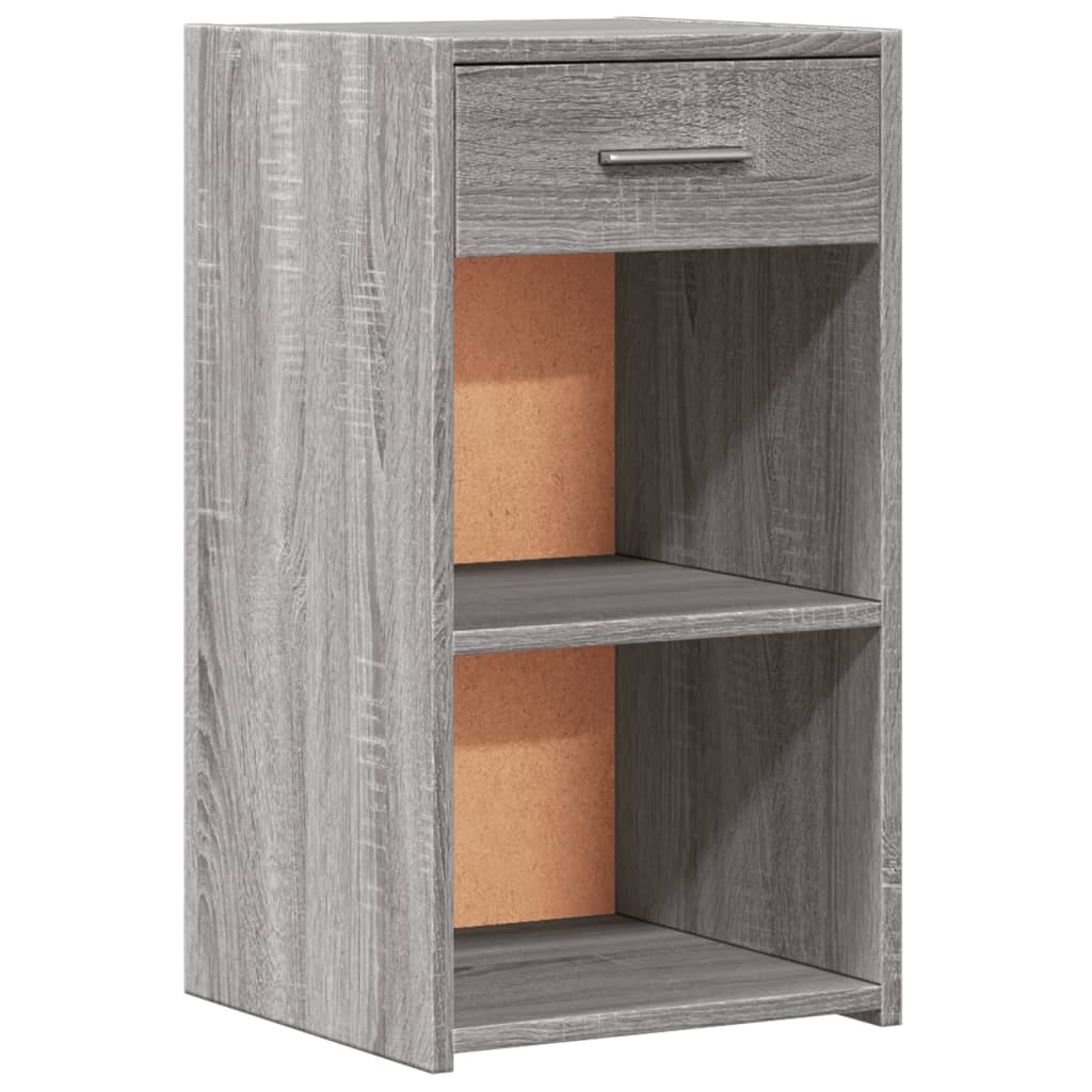 vidaXL Noptiere, 2 buc., gri sonoma, 35x34x65 cm, lemn prelucrat vidaXL Noptiere, 2 buc., gri sonoma, 35x34x65 cm, lemn prelucrat