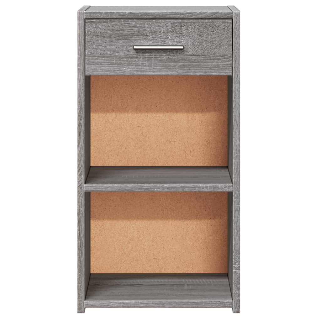 vidaXL Noptiere, 2 buc., gri sonoma, 35x34x65 cm, lemn prelucrat vidaXL Noptiere, 2 buc., gri sonoma, 35x34x65 cm, lemn prelucrat