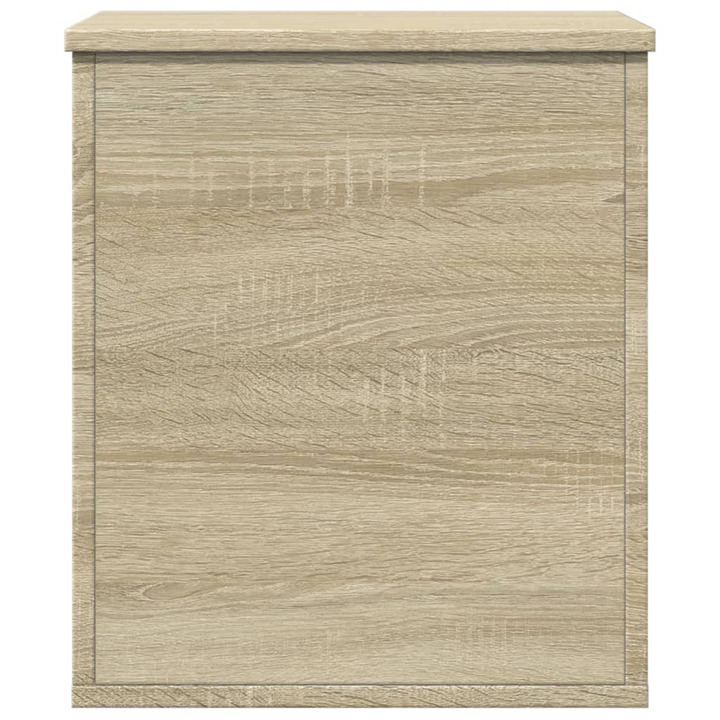vidaXL Cutie de depozitare, stejar sonoma, 40x42x46 cm, lemn prelucrat vidaXL Cutie de depozitare, stejar sonoma, 40x42x46 cm, lemn prelucrat