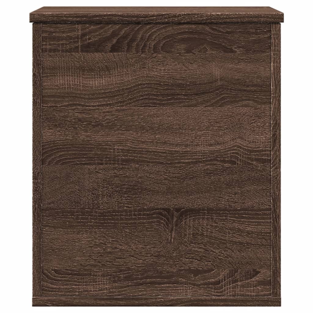 vidaXL Cutie de depozitare, stejar maro, 40x42x46 cm, lemn prelucrat vidaXL Cutie de depozitare, stejar maro, 40x42x46 cm, lemn prelucrat