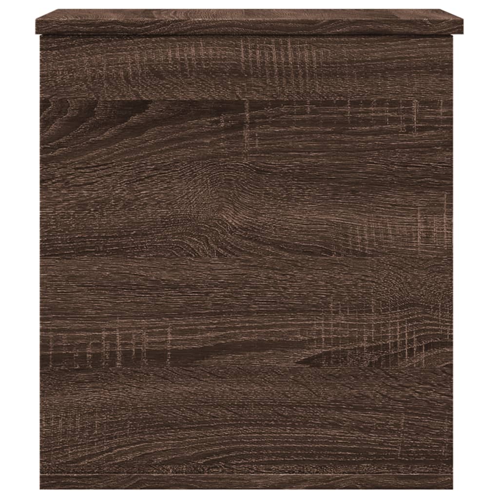 vidaXL Cutie de depozitare, stejar maro, 40x42x46 cm, lemn prelucrat vidaXL Cutie de depozitare, stejar maro, 40x42x46 cm, lemn prelucrat