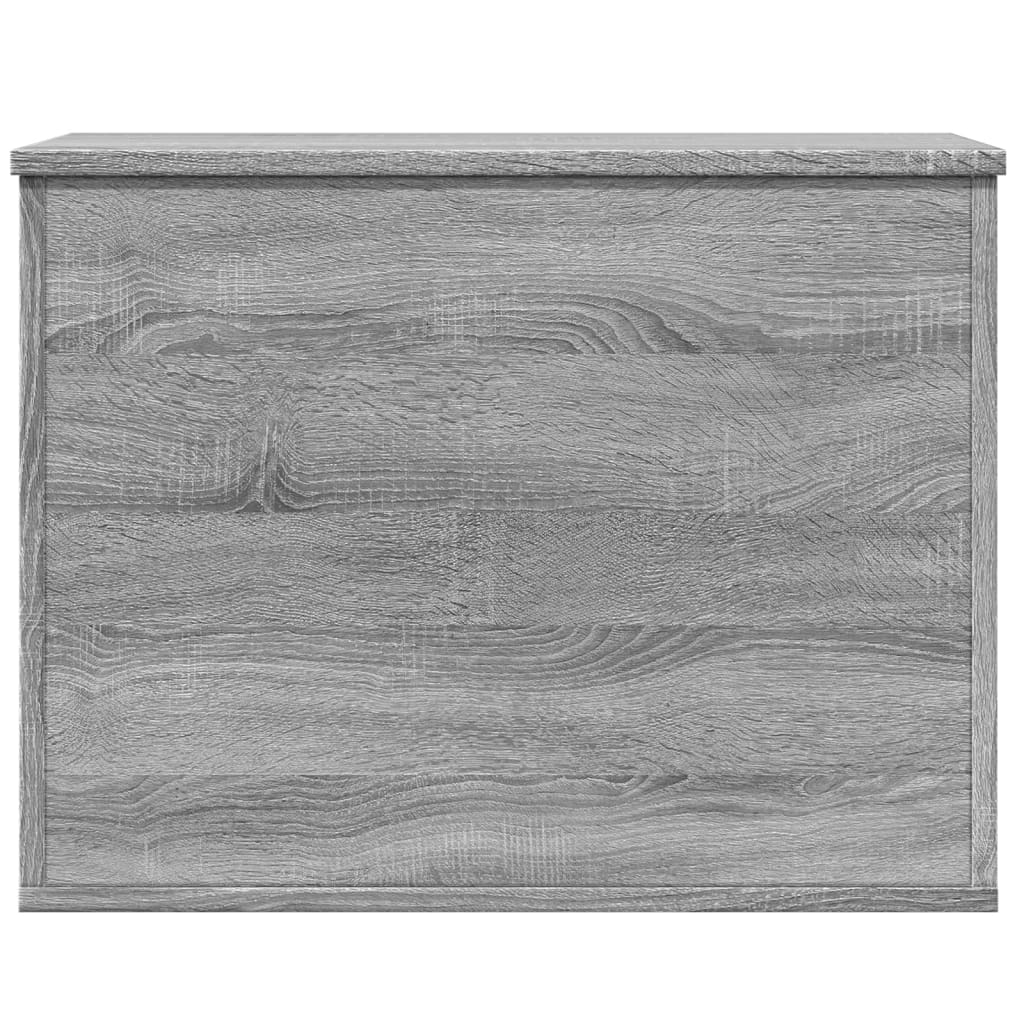 vidaXL Cutie de depozitare, gri sonoma, 60x42x46 cm, lemn prelucrat vidaXL Cutie de depozitare, gri sonoma, 60x42x46 cm, lemn prelucrat