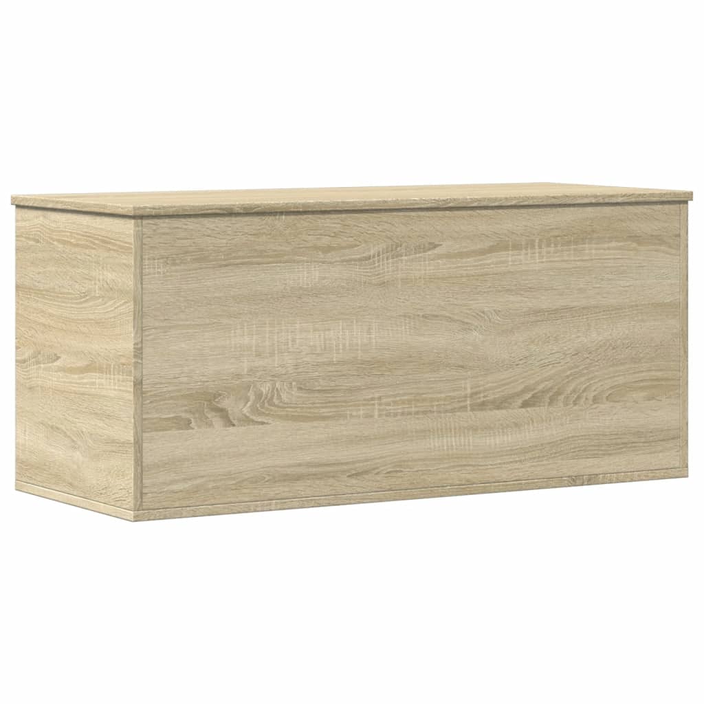 vidaXL Cutie de depozitare stejar sonoma, 100x42x46 cm, lemn prelucrat vidaXL Cutie de depozitare stejar sonoma, 100x42x46 cm, lemn prelucrat