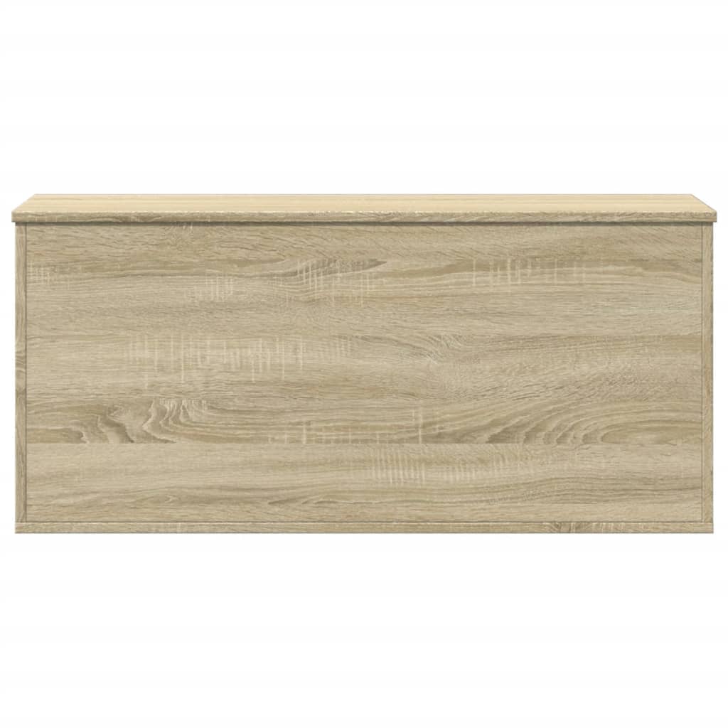 vidaXL Cutie de depozitare stejar sonoma, 100x42x46 cm, lemn prelucrat vidaXL Cutie de depozitare stejar sonoma, 100x42x46 cm, lemn prelucrat