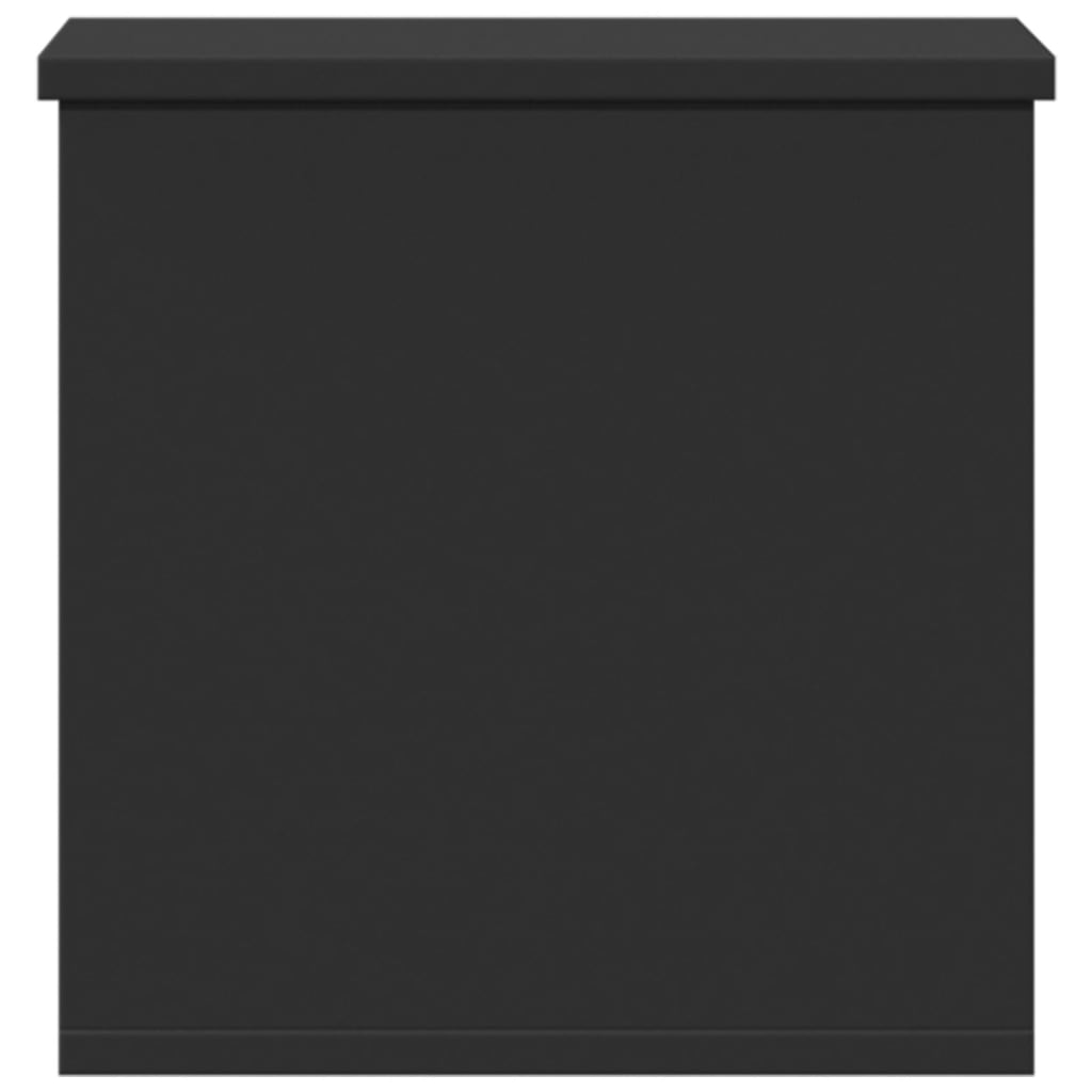 vidaXL Cutie de depozitare, negru, 30x35x35 cm, lemn prelucrat vidaXL Cutie de depozitare, negru, 30x35x35 cm, lemn prelucrat