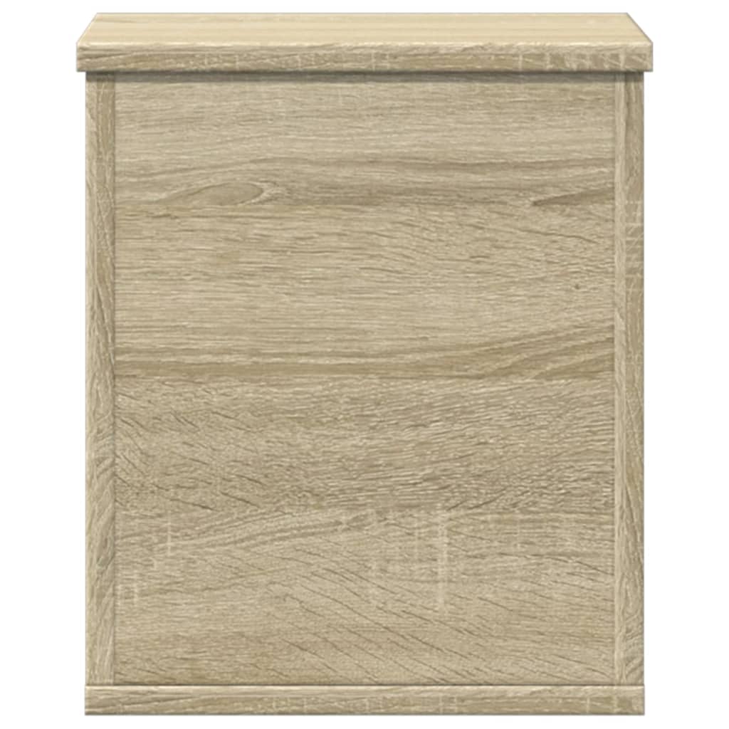 vidaXL Cutie de depozitare, stejar sonoma, 30x35x35 cm, lemn prelucrat vidaXL Cutie de depozitare, stejar sonoma, 30x35x35 cm, lemn prelucrat
