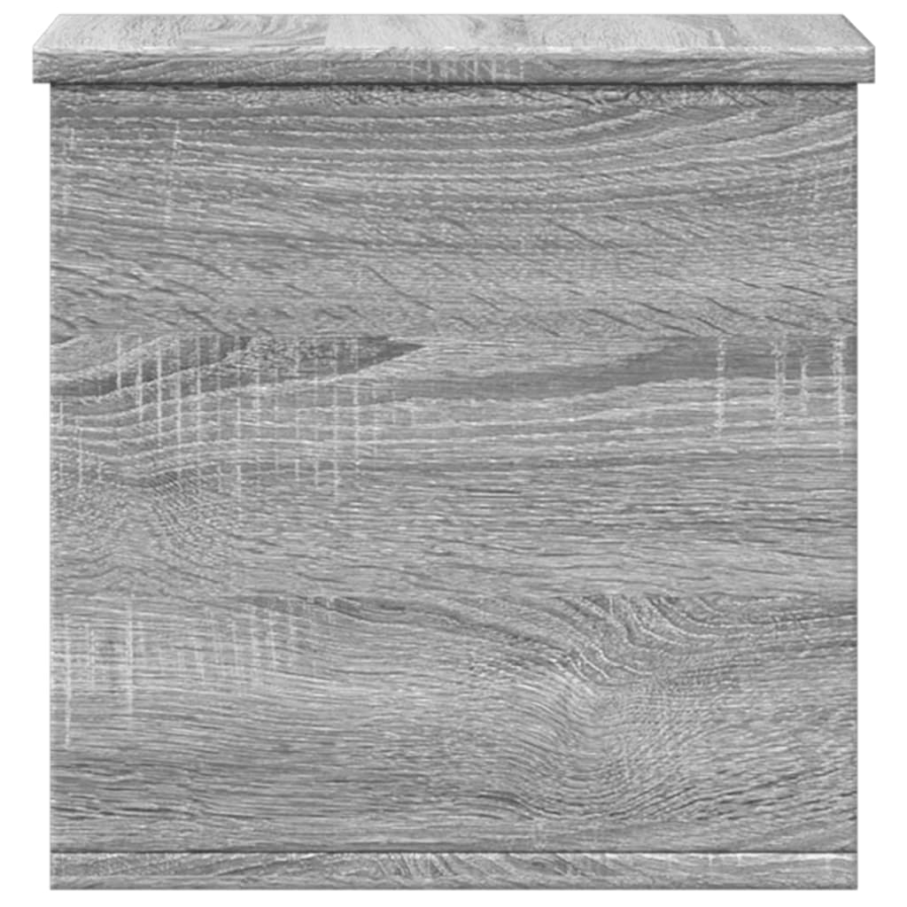 vidaXL Cutie de depozitare, gri sonoma, 30x35x35 cm, lemn prelucrat vidaXL Cutie de depozitare, gri sonoma, 30x35x35 cm, lemn prelucrat