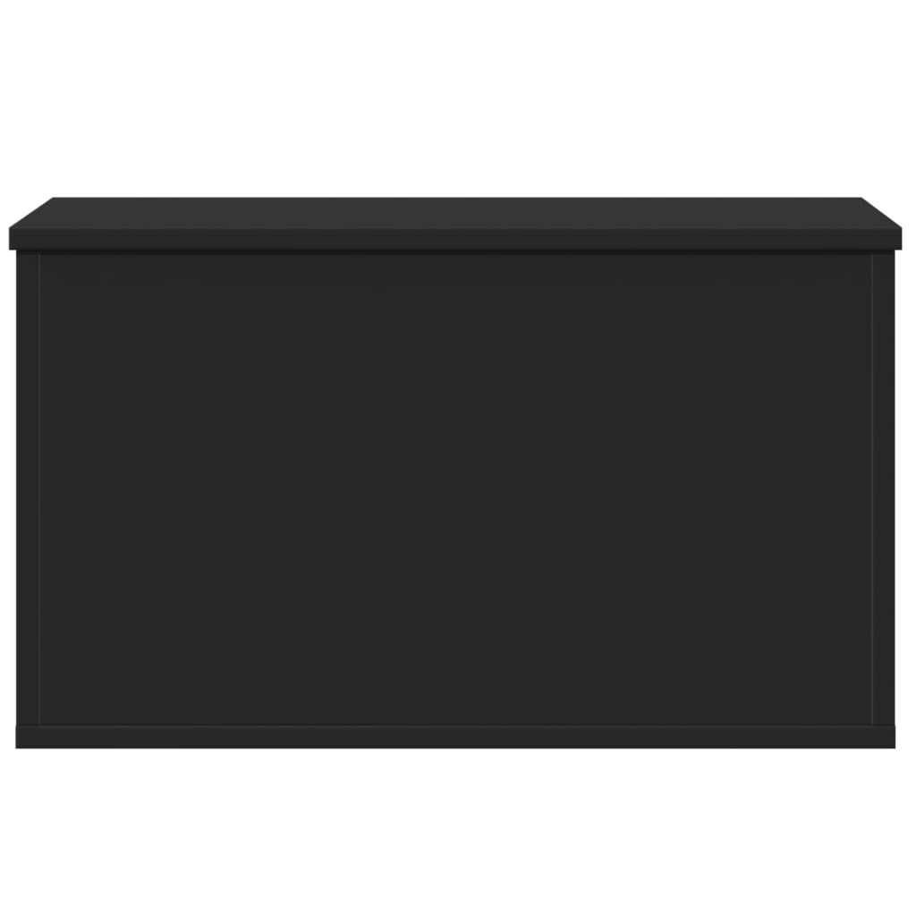 vidaXL Cutie de depozitare, negru, 60x35x35 cm, lemn prelucrat vidaXL Cutie de depozitare, negru, 60x35x35 cm, lemn prelucrat