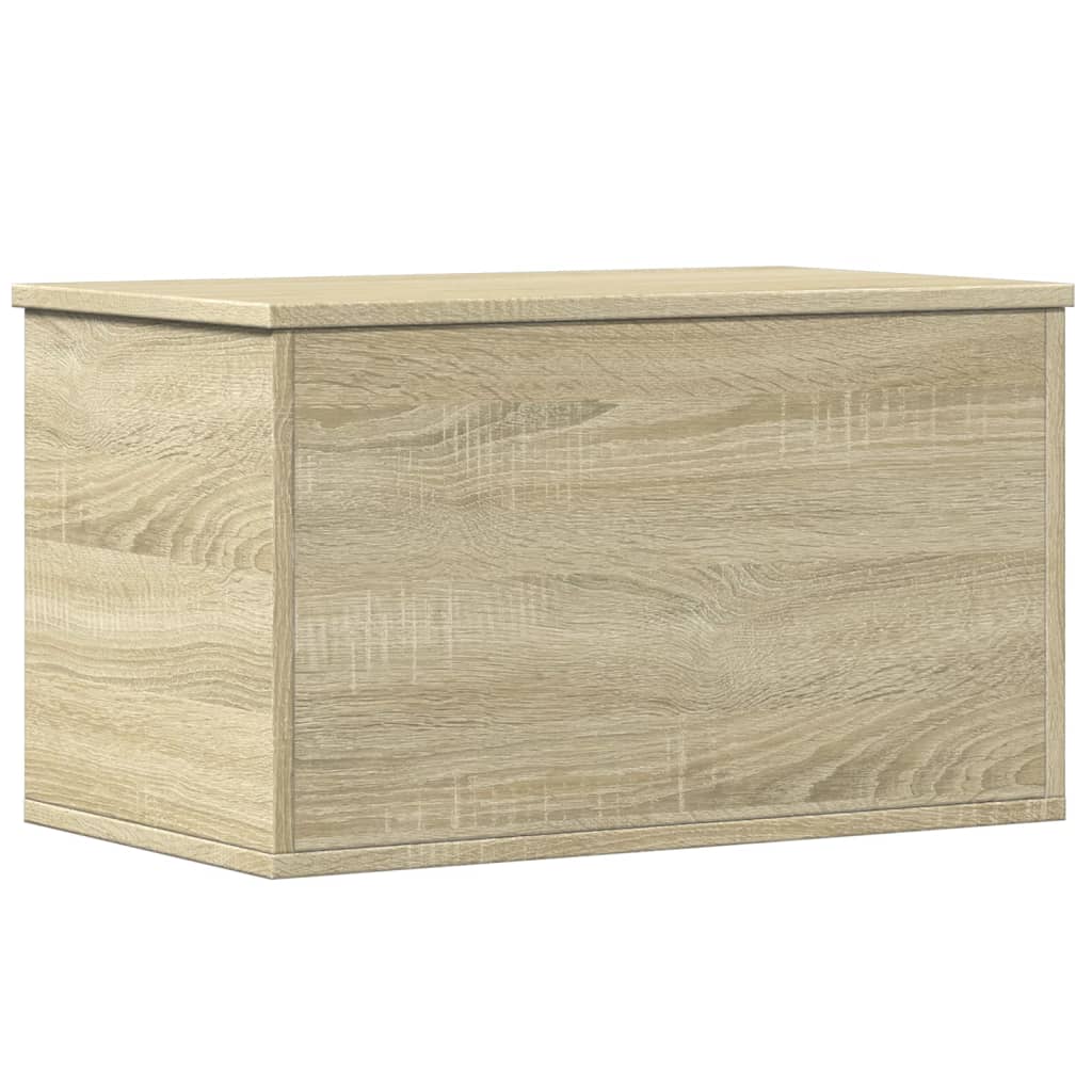 vidaXL Cutie de depozitare, stejar sonoma, 60x35x35 cm, lemn prelucrat vidaXL Cutie de depozitare, stejar sonoma, 60x35x35 cm, lemn prelucrat