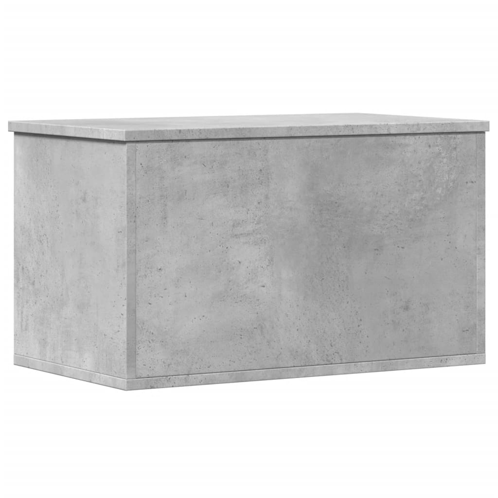 vidaXL Cutie de depozitare, gri beton, 60x35x35 cm, lemn prelucrat