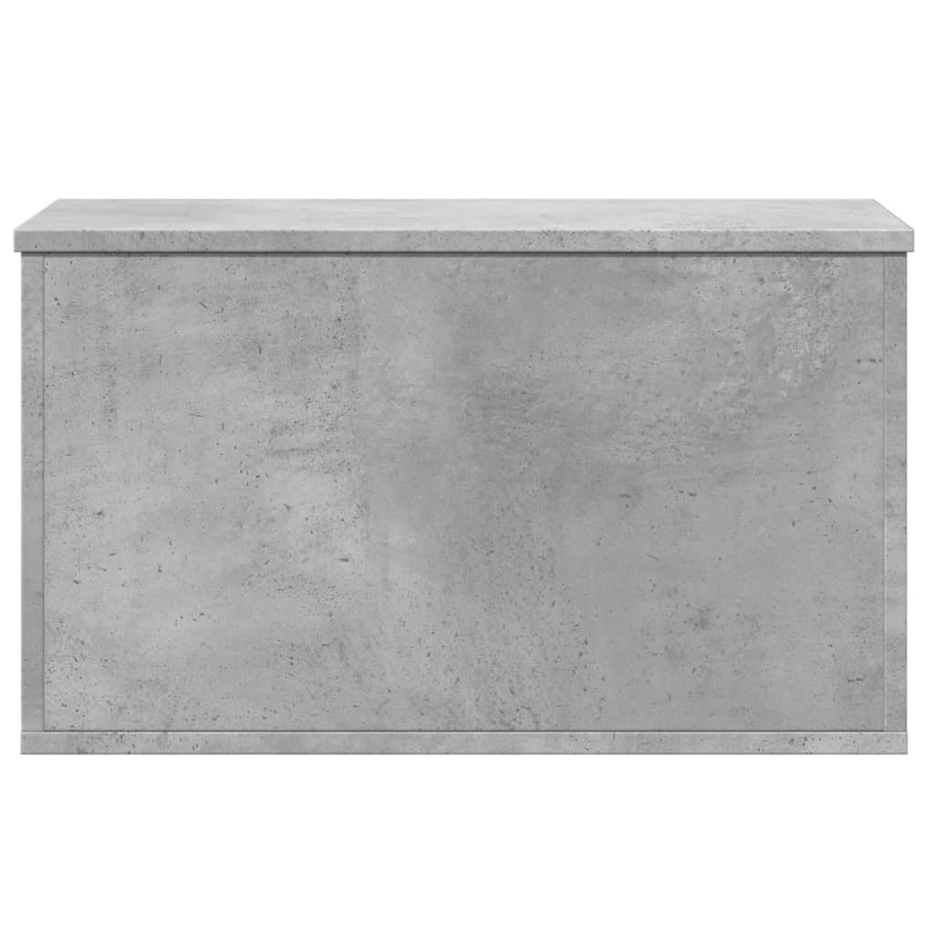 vidaXL Cutie de depozitare, gri beton, 60x35x35 cm, lemn prelucrat