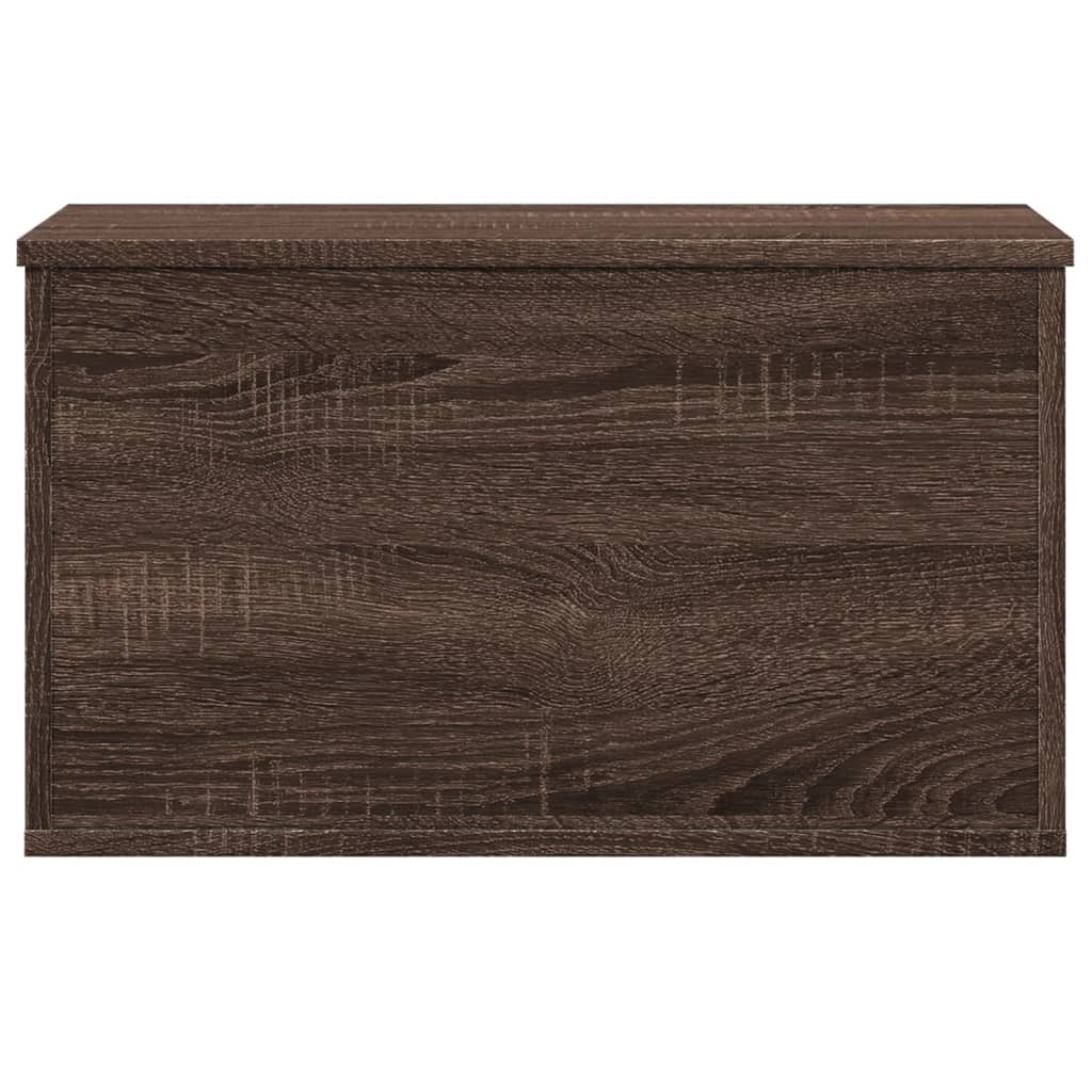 vidaXL Cutie de depozitare, stejar maro, 60x35x35 cm, lemn prelucrat vidaXL Cutie de depozitare, stejar maro, 60x35x35 cm, lemn prelucrat