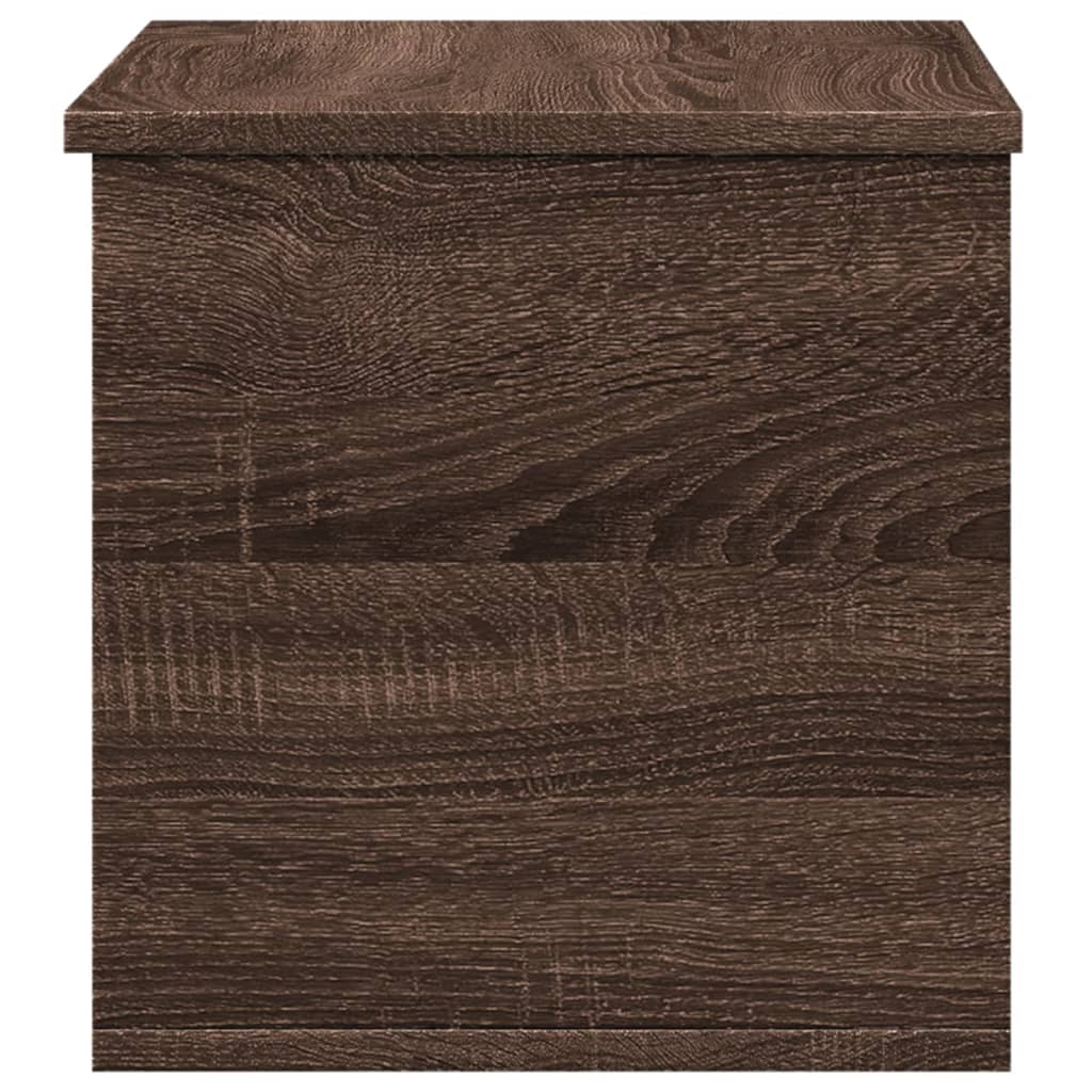 vidaXL Cutie de depozitare, stejar maro, 60x35x35 cm, lemn prelucrat vidaXL Cutie de depozitare, stejar maro, 60x35x35 cm, lemn prelucrat