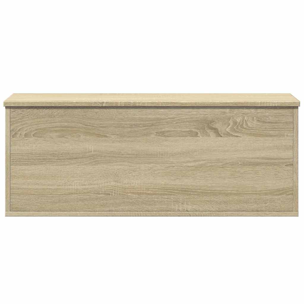 vidaXL Cutie de depozitare, stejar sonoma, 90x35x35 cm, lemn prelucrat vidaXL Cutie de depozitare, stejar sonoma, 90x35x35 cm, lemn prelucrat