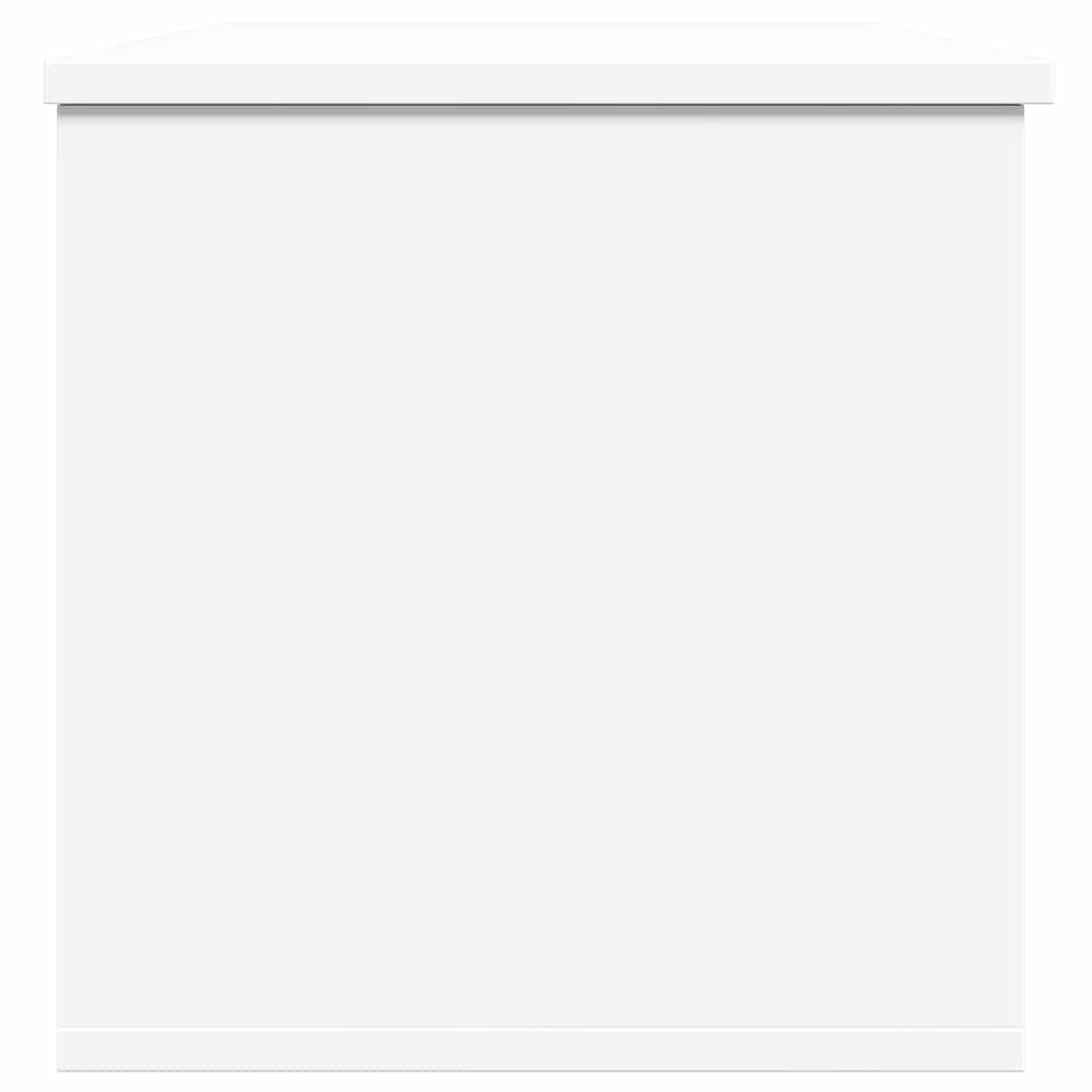 vidaXL Cutie de depozitare, alb, 102x35x35 cm, lemn prelucrat vidaXL Cutie de depozitare, alb, 102x35x35 cm, lemn prelucrat