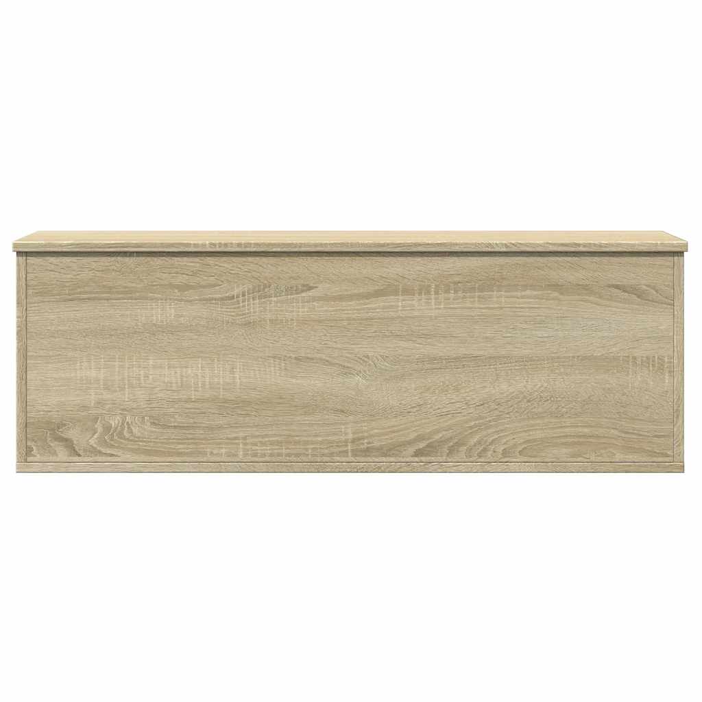 vidaXL Cutie de depozitare, stejar sonoma, 102x35x35cm, lemn prelucrat vidaXL Cutie de depozitare, stejar sonoma, 102x35x35cm, lemn prelucrat