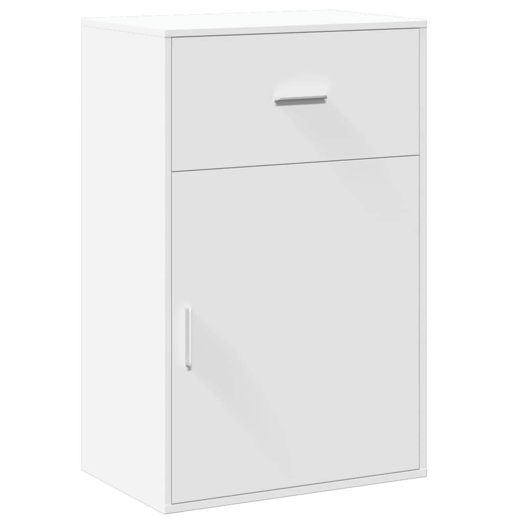 vidaXL Dulap de depozitare, alb, 56,5x39x90 cm, lemn prelucrat