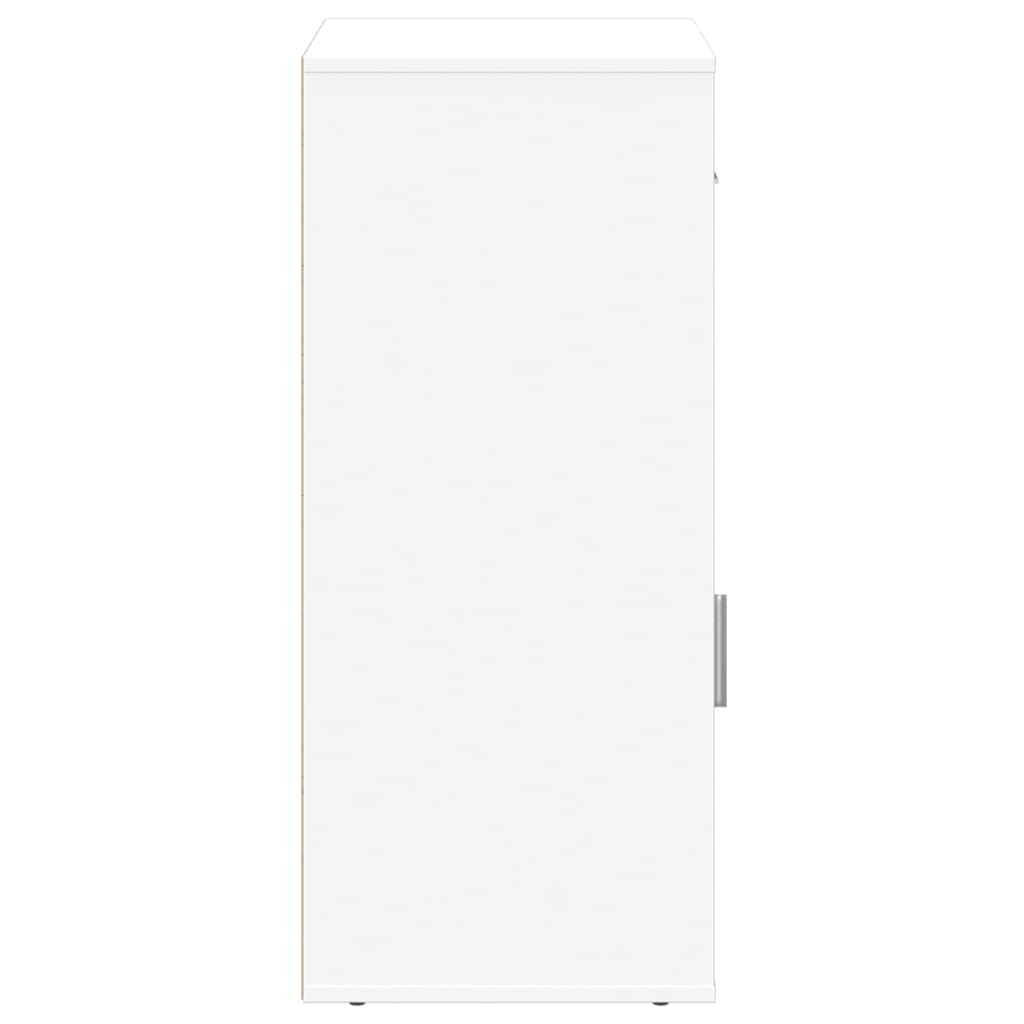 vidaXL Dulap de depozitare, alb, 56,5x39x90 cm, lemn prelucrat