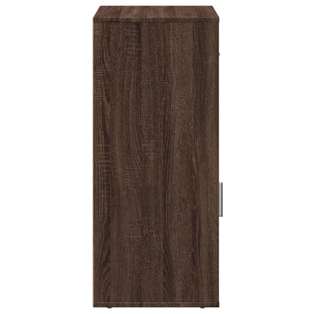 vidaXL Dulap de depozitare, stejar maro, 56,5x39x90 cm, lemn prelucrat