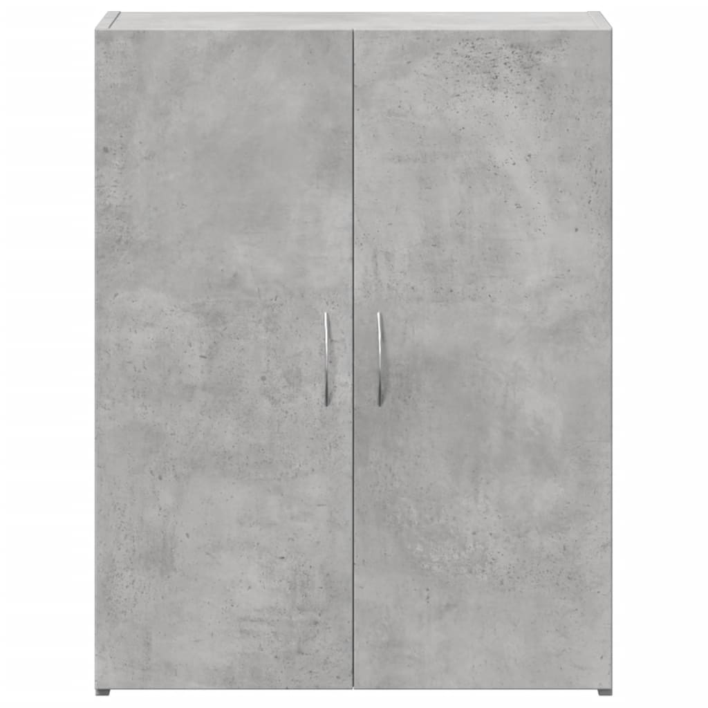 vidaXL Fișet, gri beton, 60x32x77,5 cm, lemn prelucrat vidaXL Fișet, gri beton, 60x32x77,5 cm, lemn prelucrat