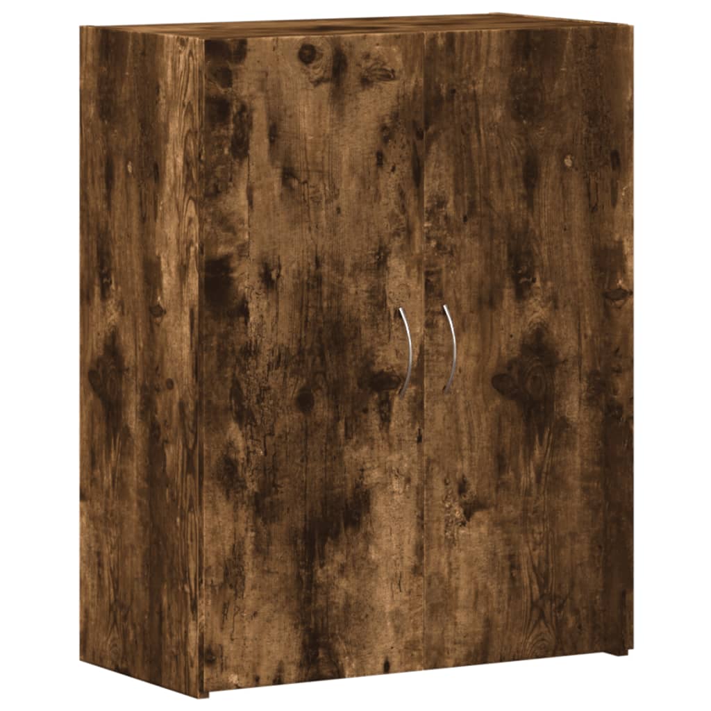 vidaXL Fișet, stejar fumuriu, 60x32x77,5 cm, lemn prelucrat vidaXL Fișet, stejar fumuriu, 60x32x77,5 cm, lemn prelucrat