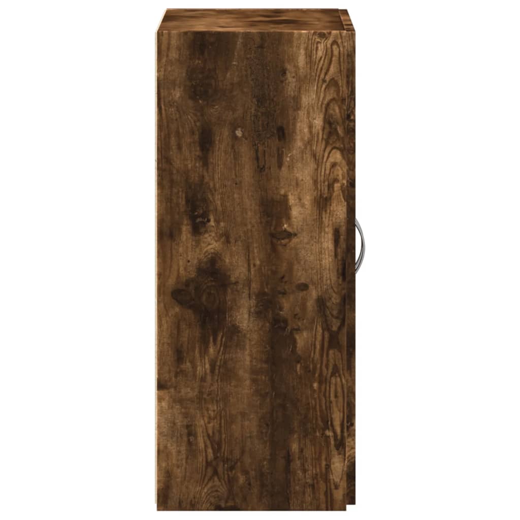 vidaXL Fișet, stejar fumuriu, 60x32x77,5 cm, lemn prelucrat vidaXL Fișet, stejar fumuriu, 60x32x77,5 cm, lemn prelucrat