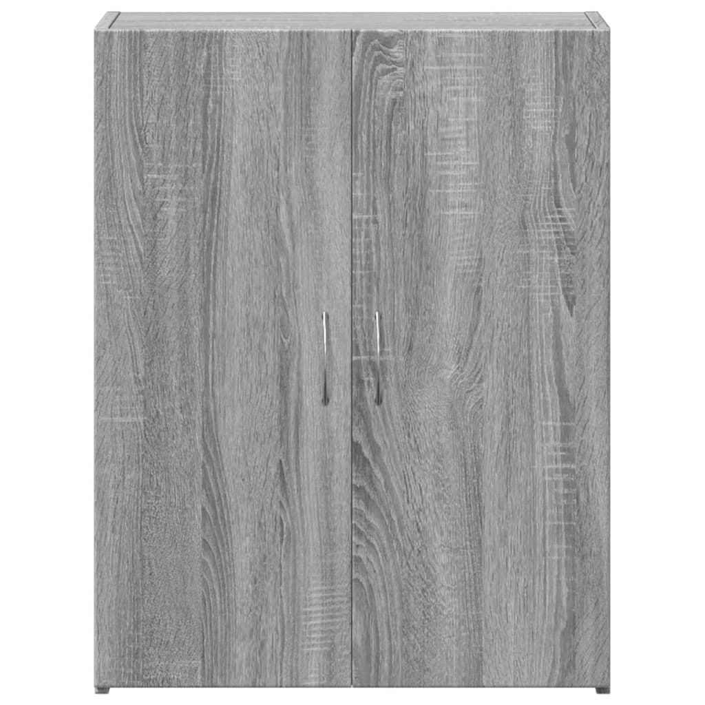 vidaXL Fișet, sonoma gri, 60x32x77,5 cm, lemn prelucrat vidaXL Fișet, sonoma gri, 60x32x77,5 cm, lemn prelucrat