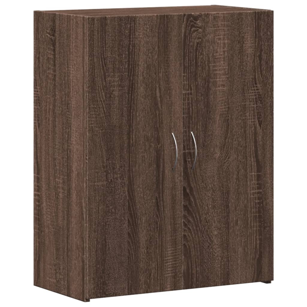 vidaXL Fișet, stejar maro, 60x32x77,5 cm, lemn prelucrat vidaXL Fișet, stejar maro, 60x32x77,5 cm, lemn prelucrat