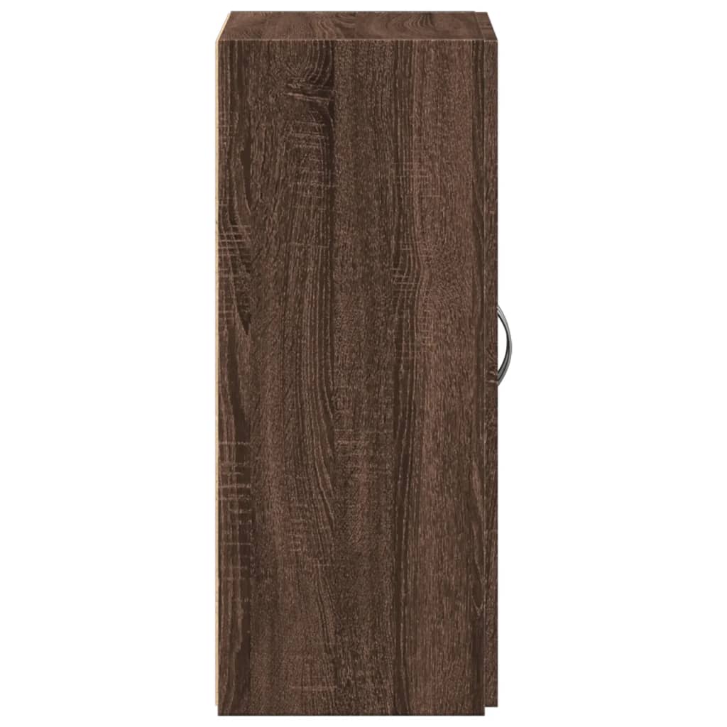 vidaXL Fișet, stejar maro, 60x32x77,5 cm, lemn prelucrat vidaXL Fișet, stejar maro, 60x32x77,5 cm, lemn prelucrat