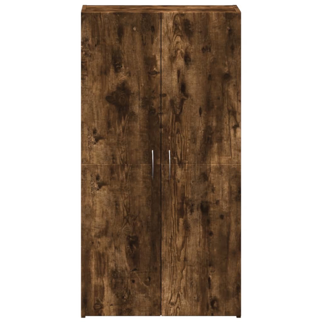 vidaXL Fișet, stejar fumuriu, 60x32x115 cm, lemn prelucrat vidaXL Fișet, stejar fumuriu, 60x32x115 cm, lemn prelucrat