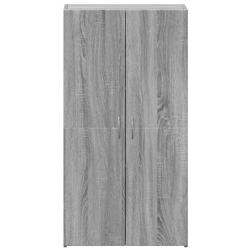 vidaXL Fișet, sonoma gri, 60x32x115 cm, lemn prelucrat vidaXL Fișet, sonoma gri, 60x32x115 cm, lemn prelucrat