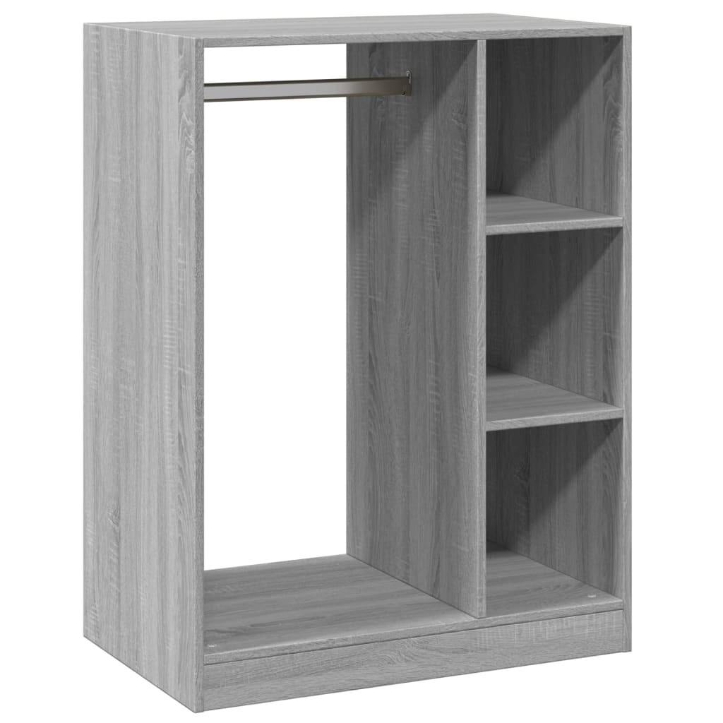 vidaXL Dulap, gri sonoma, 77x48x102 cm, lemn prelucrat vidaXL Dulap, gri sonoma, 77x48x102 cm, lemn prelucrat