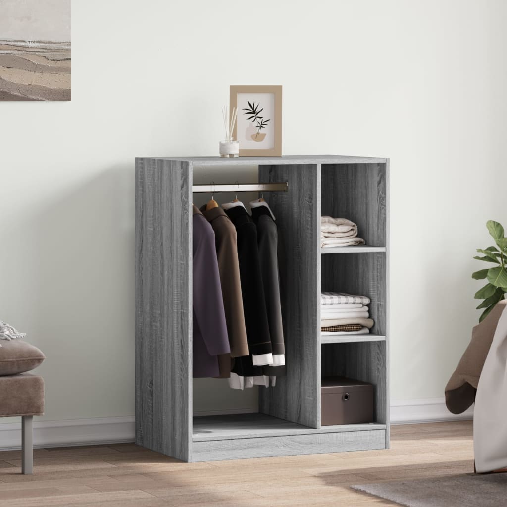 vidaXL Dulap, gri sonoma, 77x48x102 cm, lemn prelucrat vidaXL Dulap, gri sonoma, 77x48x102 cm, lemn prelucrat