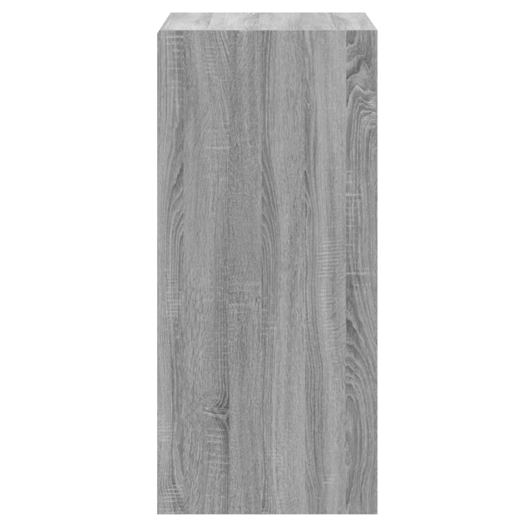 vidaXL Dulap, gri sonoma, 77x48x102 cm, lemn prelucrat vidaXL Dulap, gri sonoma, 77x48x102 cm, lemn prelucrat