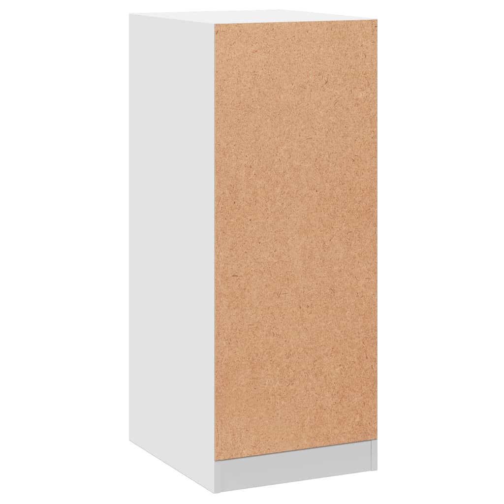 vidaXL Dulap, alb, 48x41x102 cm, lemn prelucrat vidaXL Dulap, alb, 48x41x102 cm, lemn prelucrat